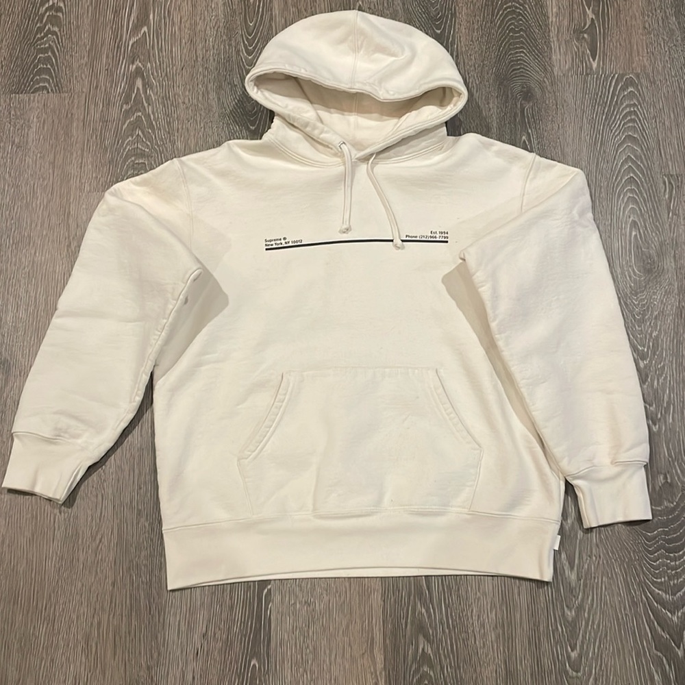 Supreme Shop Hooded Sweatshirt
